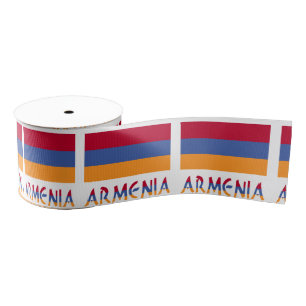 Ruban Gros-grain Drapeau arménien