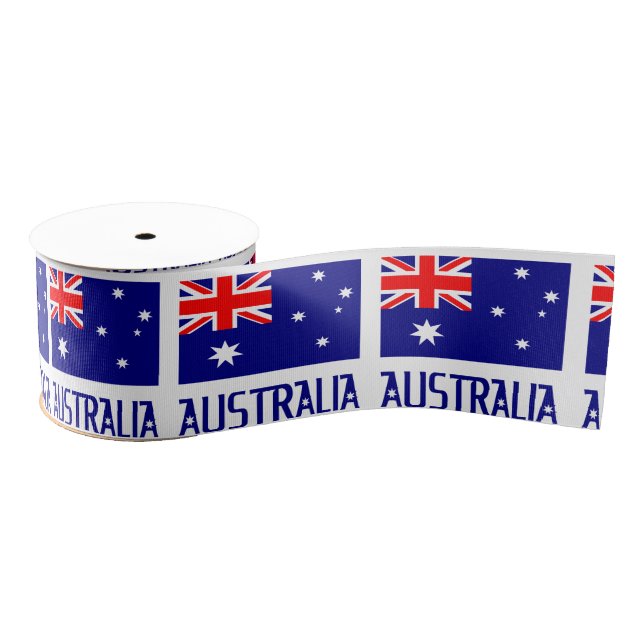 Ruban Gros-grain Drapeau australien (Bobine)