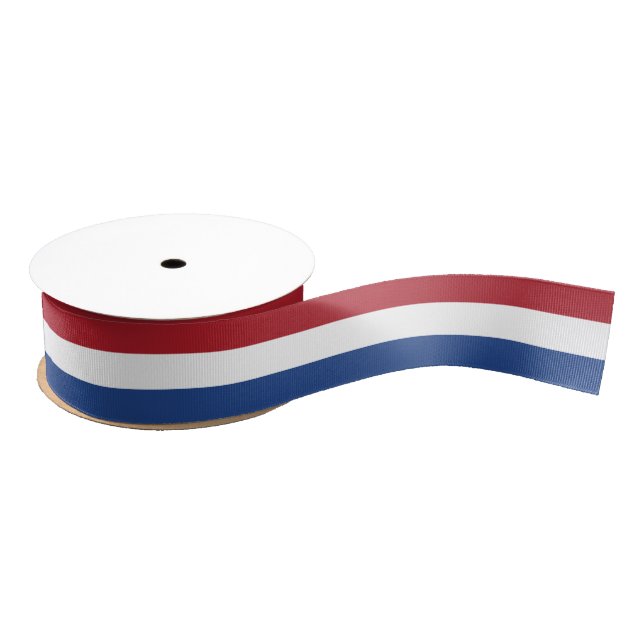 Ruban Gros-grain Drapeau hollandais couleur ruban, mode, Pays-Bas (Bobine)