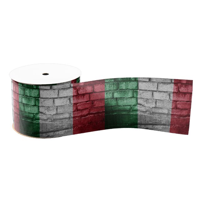 Ruban Gros-grain Drapeau italien (Bobine)