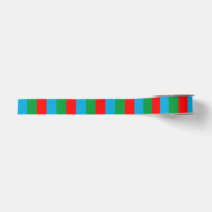 Ruban Gros-grain drapeaux azerbaïdjanais bandes pays symbole motif