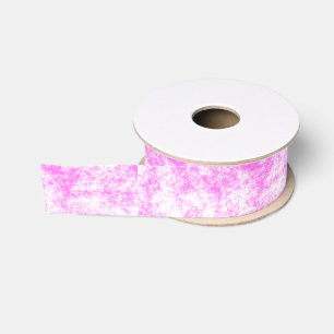 Ruban Gros-grain Éclaboussure rose