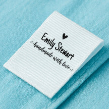 Fait main par Couture sur Étiquettes Avec Personna