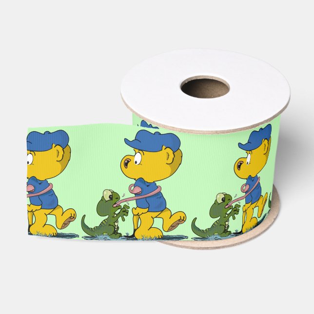 Ruban Gros-grain Ferald et Baby Lizard (Bobine)