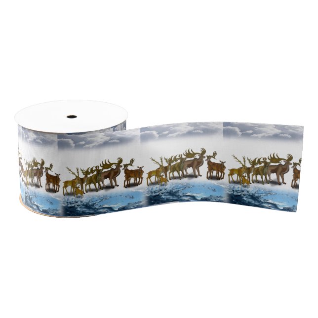 Ruban Gros-grain Fête des pères de ruban (Bobine)