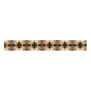 Ruban Gros-grain Flammes chaudes blanches