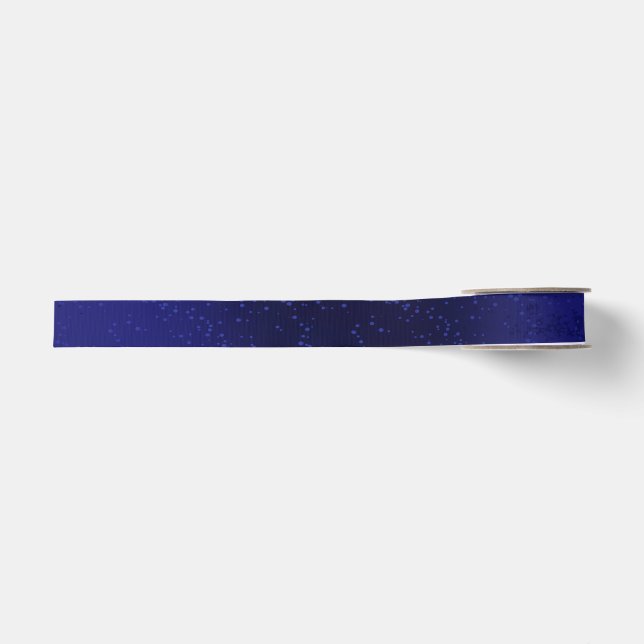 Ruban Gros-grain Fond bleu texturé (Devant)