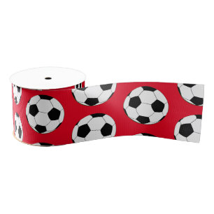 Ruban Gros-grain Football Ball tendance Mode Football /Sports fans