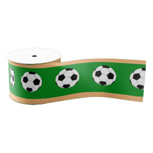 Ruban Gros-grain Football Ball tendance Mode Football /Sports fans