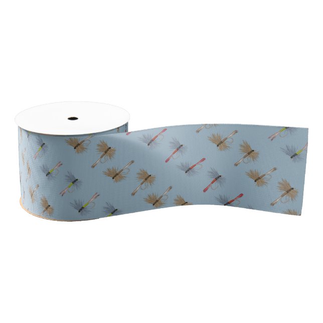 Ruban Gros-grain Hameçons de pêche à la mouche  (Bobine)