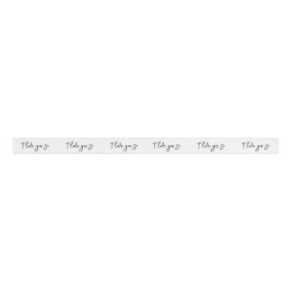 Ruban Gros-grain I love you so ribbon