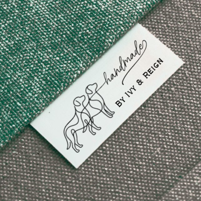 Ruban Gros-grain Icône d'animal de compagnie fabriquée à la main av (Créateur téléchargé)