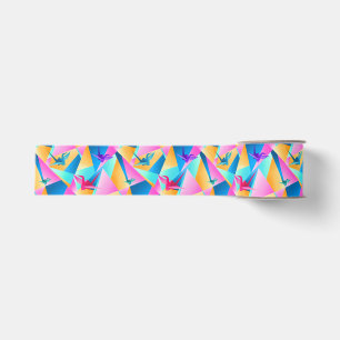 Ruban Gros-grain Kaléidoscope d'origami