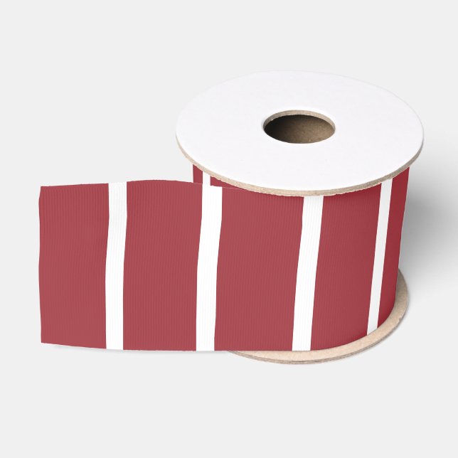 Ruban Gros-grain Lettonie (Bobine)