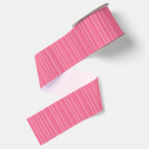 Ruban Gros-grain Lignes de nuances de rose