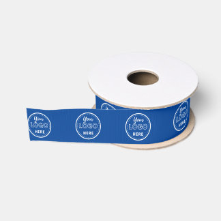 Ruban Gros-grain Logo de promotion minimaliste de marque profession