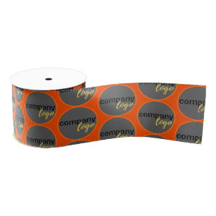 RUBAN GROS-GRAIN MARQUE MOTIF MINIMALIST BUSINESS LOGO