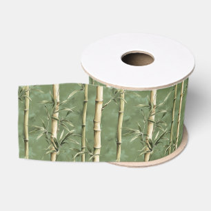Ruban Gros-grain Motif bambou
