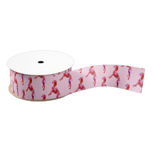 Ruban Gros-grain Motif de chien Boxer