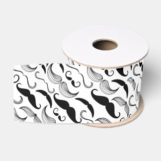 Ruban Gros-grain Motif de moustache