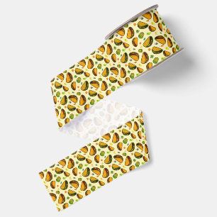 Ruban Gros-grain Motif sans couture de tacos