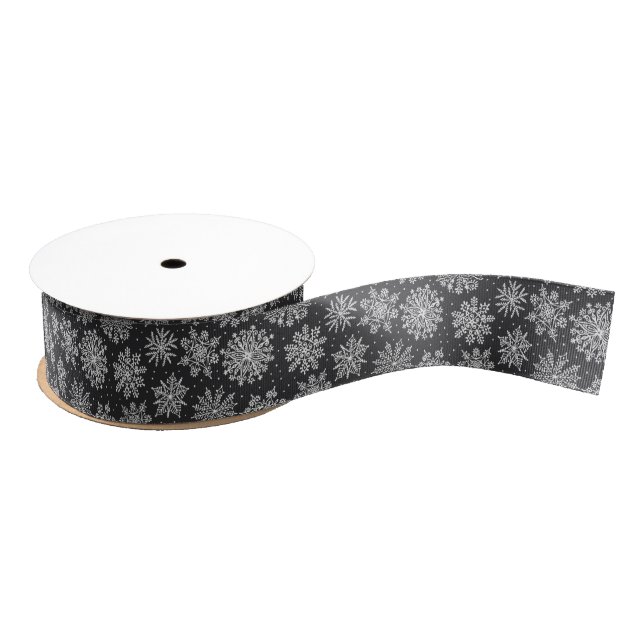 Ruban Gros-grain Noël Grosgrain Ribbon (Bobine)