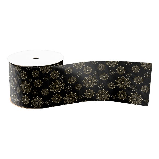 Ruban Gros-grain Noël Grosgrain Ribbon (Bobine)