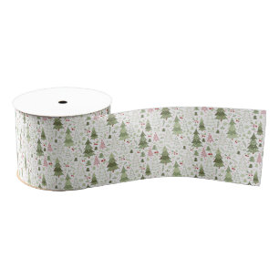 Ruban Gros-grain Noël Grosgrain Ribbon