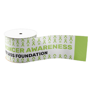 Ruban Gros-grain Non-Hodgkin's Lymphoma Cancer Awareness Patten Gro