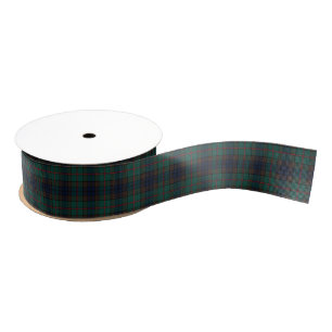 Ruban Gros-grain Nouveau-Zélande Tartan Plaid Motif