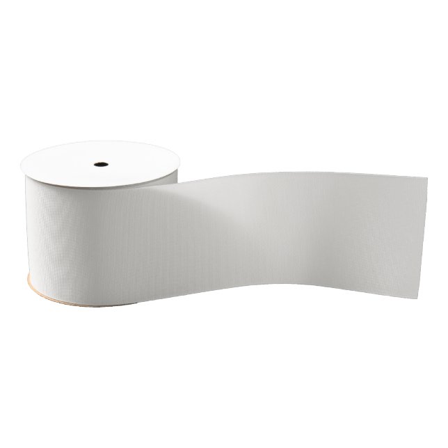 Ruban Gros-grain Nuage Blanc Doux Floconneux Couleur Unie De L'Anné (Bobine)
