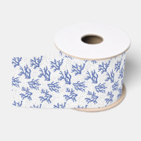 Papier bleu et blanc sur l'alliage de corail de me
