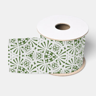 Ruban Gros-grain Papier en dentelle incorporé