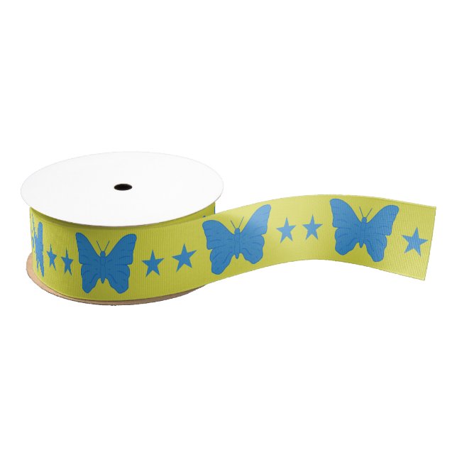 Ruban Gros-grain Patriotic Ribbon with Flag of Bady Bassit (Bobine)