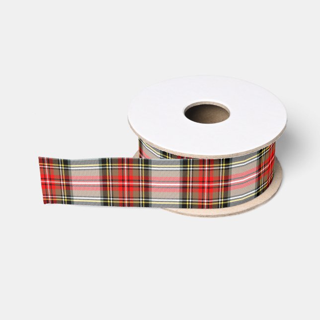 Ruban Gros-grain Plaid de Noël (Bobine)