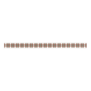 Ruban Gros-grain Plat de vacances rouge, blanc et vert