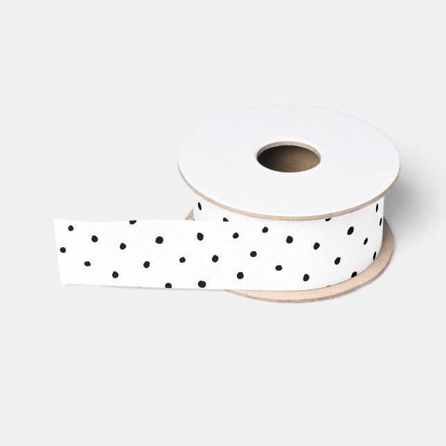 Ruban Gros-grain Pois (Bobine)