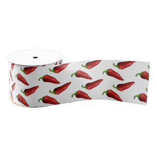 Ruban Gros-grain Poivrons de piment