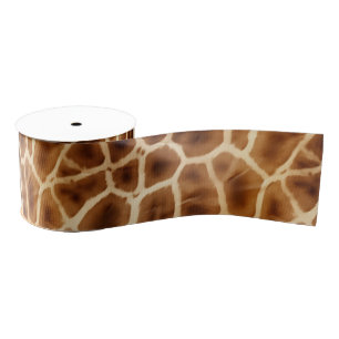 Ruban Gros-grain Poster de animal Giraffe
