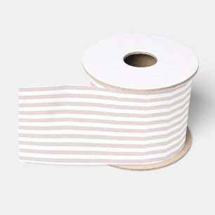 Ruban Gros-grain Rayure rose effet seersucker mignon et chic