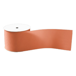 Ruban Gros-grain Ribbon à grains larges de corail