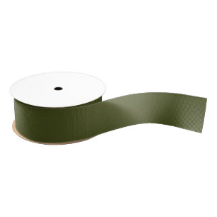Ruban Gros-grain Ribbon à grains verts de l'Armée
