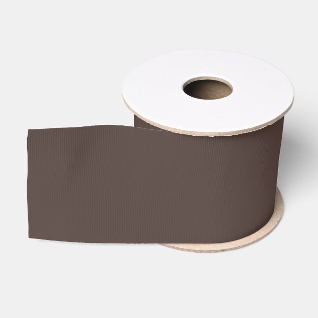 Ruban Gros-grain Riche Espresso (Bobine)