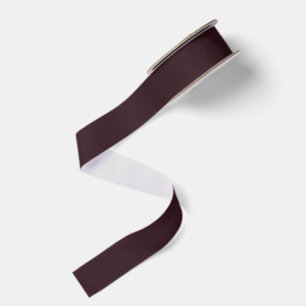 Ruban Gros-grain Rouge foncé uni