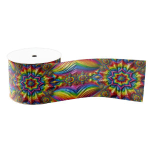 Ruban Gros-grain Ruban avec couleurs LGBTQ