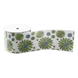 Ruban Gros-grain ruban décoratif floral