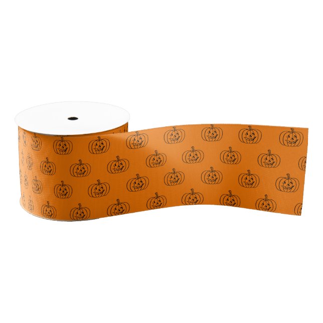 Ruban Gros-grain Ruban Halloween Grosgrain (Bobine)