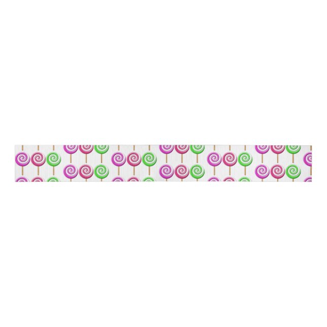 Ruban Gros-grain Ruban Lollipops torsadés (Devant)