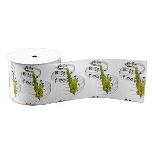 Ruban Gros-grain Saxophone