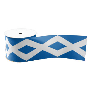 Ruban Gros-grain Scottish Flag & Scottish Travel, vacances/sports